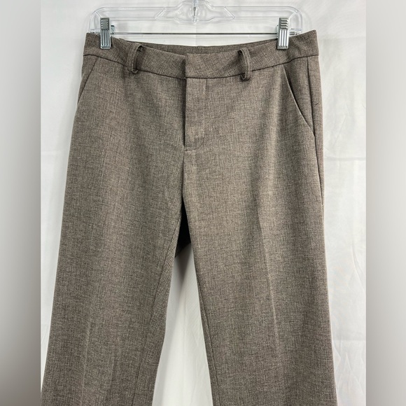 Kut From The Kloth Women's Heather Brown Trousers Size 4P - Picture 4 of 12